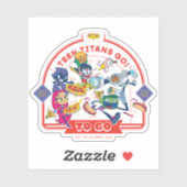 Tien Titans gaan! Ga naar Sticker (Vel)