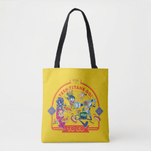 Tien Titans gaan! Ga naar Tote Bag