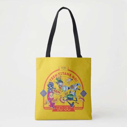 Tien Titans gaan! Ga naar Tote Bag (Voorkant)