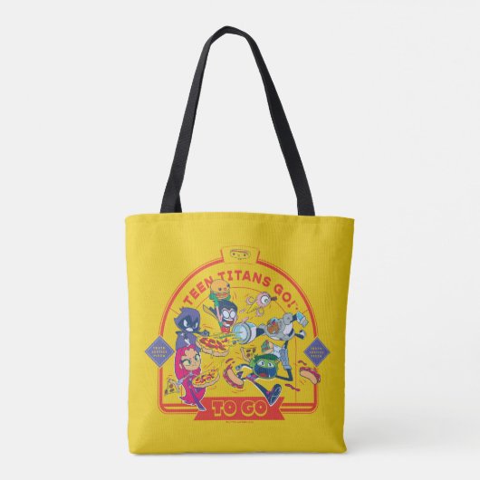 Tien Titans gaan! Ga naar Tote Bag (Achterkant)