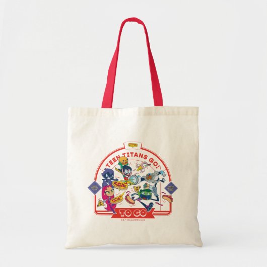 Tien Titans gaan! Ga naar Tote Bag (Voorkant)