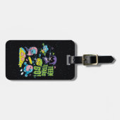 Tien Titans gaan! | Gnarly 90's Pizza Graphic Bagagelabel (Voorkant horizontaal)