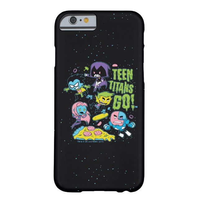 Tien Titans gaan! | Gnarly 90's Pizza Graphic Case-Mate iPhone Case (Achterkant)