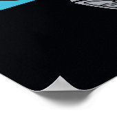 Tien Titans gaan! | Grafisch schilderij van Cyborg Poster (Hoek)