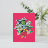 Tien Titans gaan! | Grafisch team van team Briefkaart (Staand voorkant)