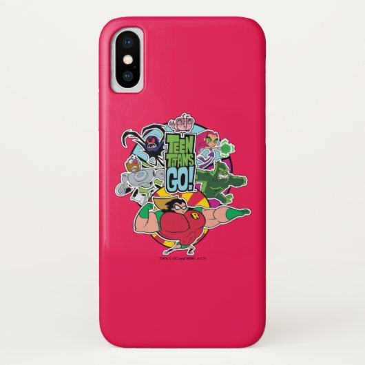 Tien Titans gaan! | Grafisch team van team Case-Mate iPhone Case (Achterkant)