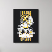 Tien Titans gaan! | Lega Legs Canvas Afdruk (Voorkant)