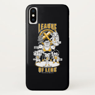 Tien Titans gaan! Lega Legs iPhone X Hoesje