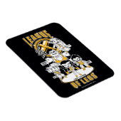 Tien Titans gaan! | Lega Legs Magneet (Rechterzijde)