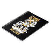 Tien Titans gaan! | Lega Legs Notitieboek (Linkerzijde)