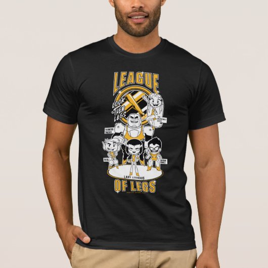 Tien Titans gaan! | Lega Legs T-shirt (Voorkant)