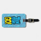 Tien Titans gaan! | Logo Bagagelabel (Voorkant horizontaal)