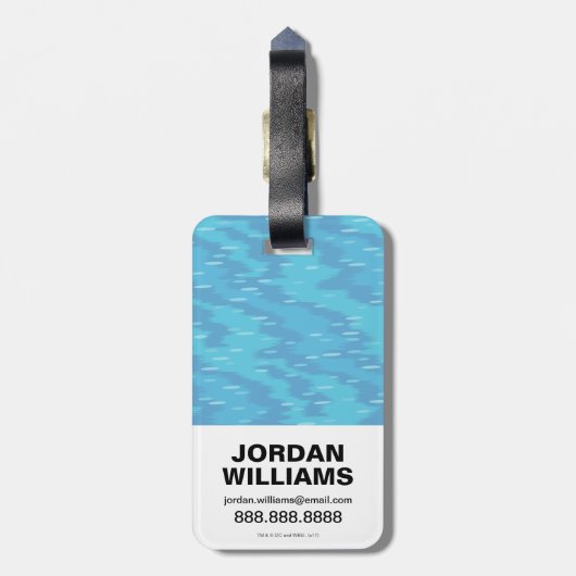 Tien Titans gaan! | Logo Bagagelabel (Achterkant verticaal)