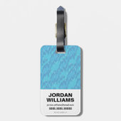 Tien Titans gaan! | LOGO Bagagelabel (Achterkant verticaal)