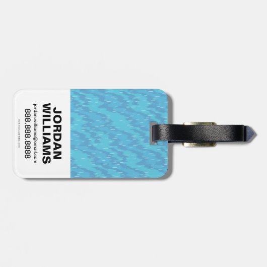 Tien Titans gaan! | LOGO Bagagelabel (Achterkant horizontaal)