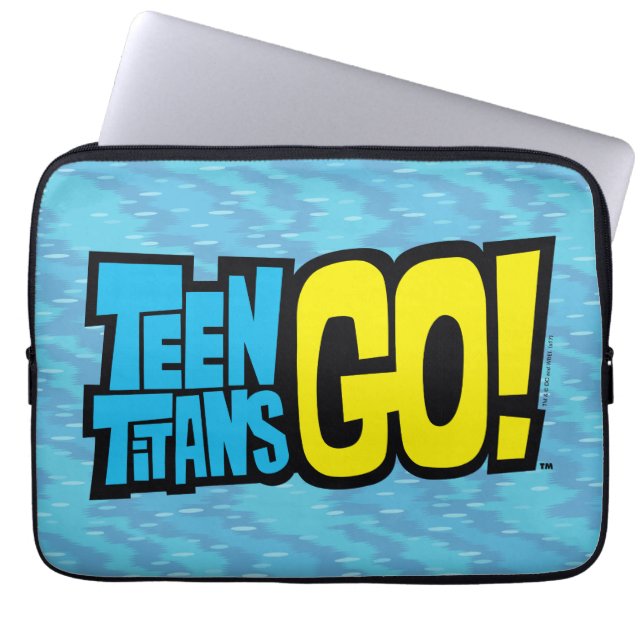 Tien Titans gaan! | LOGO Laptop Sleeve (Voorkant)
