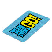 Tien Titans gaan! | LOGO Magneet (Linkerzijde)