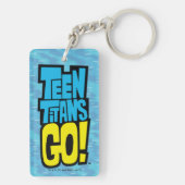 Tien Titans gaan! | Logo Sleutelhanger (achterkant)