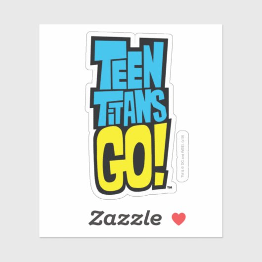 Tien Titans gaan! | LOGO Sticker (Vel)