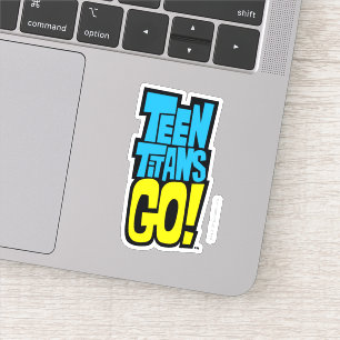 Tien Titans gaan!   LOGO Sticker