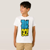 Tien Titans gaan! | Logo T-shirt (Voorkant volledig)