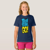 Tien Titans gaan! | LOGO T-shirt (Voorkant volledig)