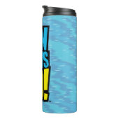 Tien Titans gaan! | Logo Thermosbeker (Geroteerd rechts)