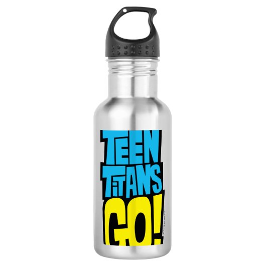 Tien Titans gaan! | LOGO Waterfles (Voorkant)