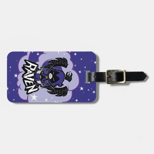 Tien Titans gaan! | Raven Attack Bagagelabel (Voorkant horizontaal)