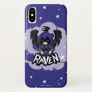 Tien Titans gaan! Raven Attack iPhone X Hoesje