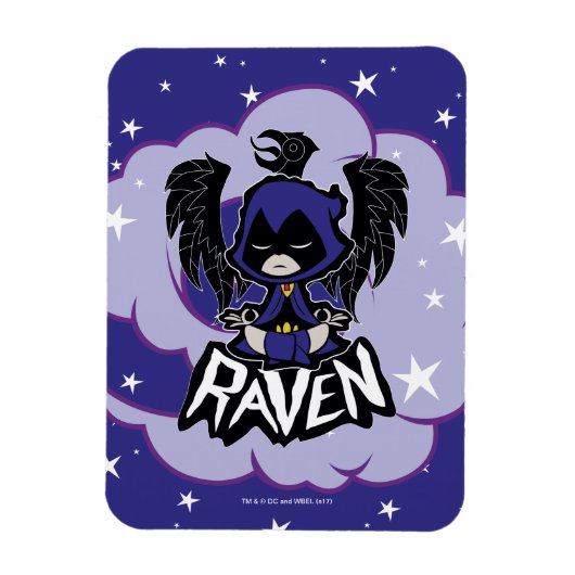 Tien Titans gaan! | Raven Attack Magneet (Verticaal)