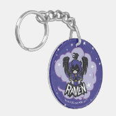 Tien Titans gaan! | Raven Attack Sleutelhanger (Voorkant Links)