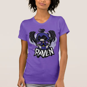 Tien Titans gaan!   Raven Attack T-shirt