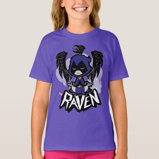 Tien Titans gaan! | Raven Attack T-shirt (Voorkant)