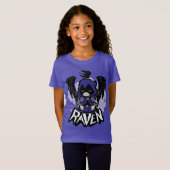 Tien Titans gaan! | Raven Attack T-shirt (Voorkant volledig)
