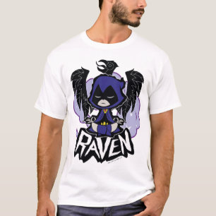 Tien Titans gaan!   Raven Attack T-shirt