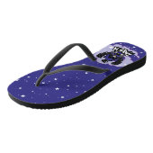 Tien Titans gaan! | Raven Attack Teenslippers (Schuin)