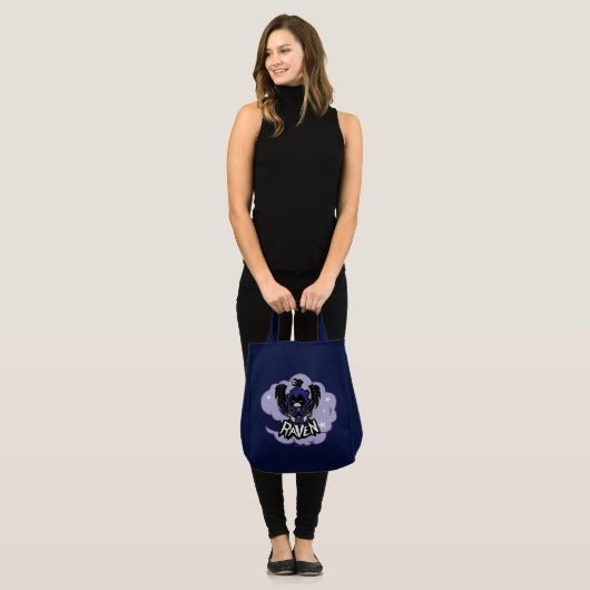 Tien Titans gaan! | Raven Attack Tote Bag (Voorkant (model))