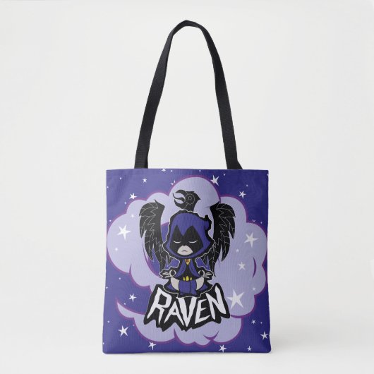 Tien Titans gaan! | Raven Attack Tote Bag (Voorkant)