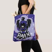 Tien Titans gaan! | Raven Attack Tote Bag (Dichtbij)