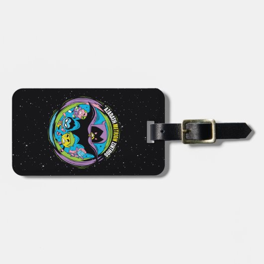 Tien Titans gaan! | Raven "Azarath Metrion Zinthos Bagagelabel (Voorkant horizontaal)