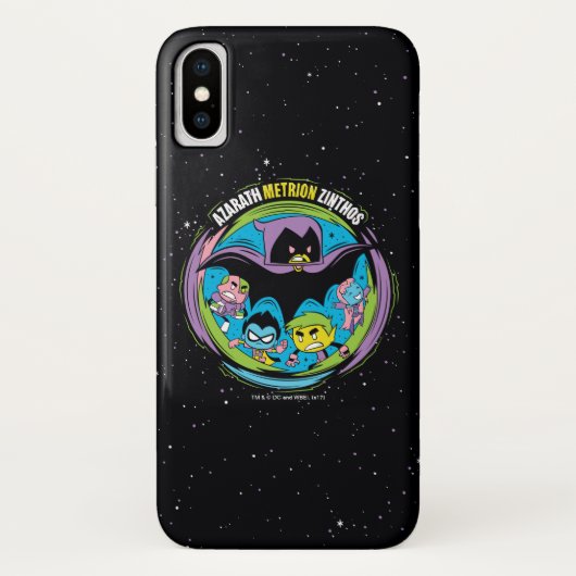 Tien Titans gaan! | Raven "Azarath Metrion Zinthos Case-Mate iPhone Case (Achterkant)