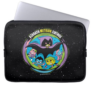 Tien Titans gaan! Raven "Azarath Metrion Zinthos Laptop Sleeve