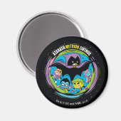 Tien Titans gaan! | Raven "Azarath Metrion Zinthos Magneet (Voorkant / Achterkant)