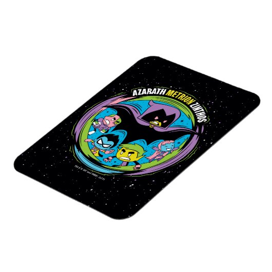 Tien Titans gaan! | Raven "Azarath Metrion Zinthos Magneet (Linkerzijde)