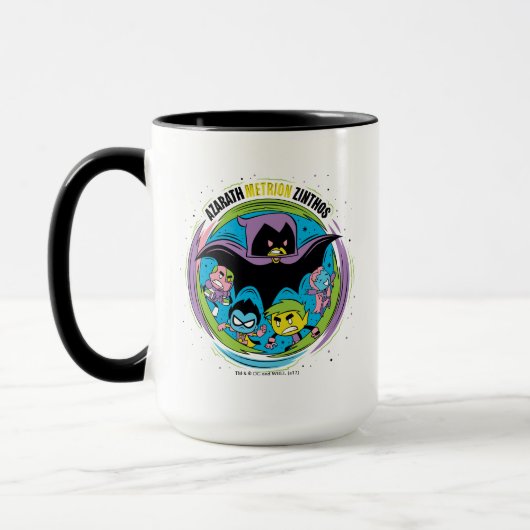 Tien Titans gaan! | Raven "Azarath Metrion Zinthos Mok (Links)