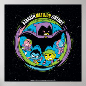 Tien Titans gaan! | Raven "Azarath Metrion Zinthos Poster (Voorkant)