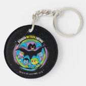 Tien Titans gaan! | Raven "Azarath Metrion Zinthos Sleutelhanger (Achterkant)