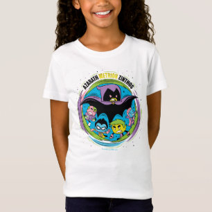 Tien Titans gaan!   Raven "Azarath Metrion Zinthos T-shirt
