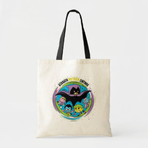 Tien Titans gaan!   Raven "Azarath Metrion Zinthos Tote Bag